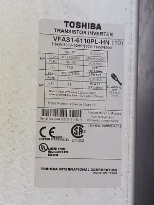 USED TOSHIBA VF-AS1