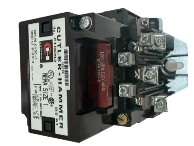 NEW CUTLER HAMMER C10C-N3A MAGNETIC CONTACTOR SIZE 1 SER. A1 C10CN3A