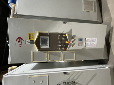 Cefla Package of Flat-Line Finishing Machinery, w/ EliSpray Rotary Spray Machines, Curing Ovens, Panel Cleaners, Material Handling, etc.