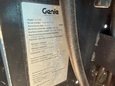 USED 2015 GENIE GS-5390 RT
