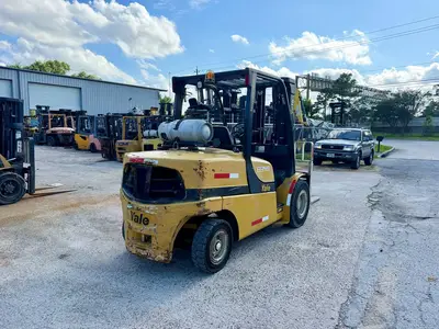 Used 2013 YALE GLP100VX Internal Combustion Forklifts: Pneumatic Tire Texas US | TB Forklifts #1274938