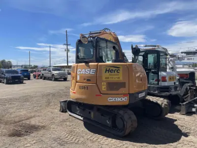 2021 CASE CX80C 9,500-24,999 Lb Mini Excavators | Steam Well LLC (3)
