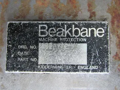 Cincinnati Milacron Sabre 1000  Beakdane Way Cover Set 2 Pc Lot of 1 Set
