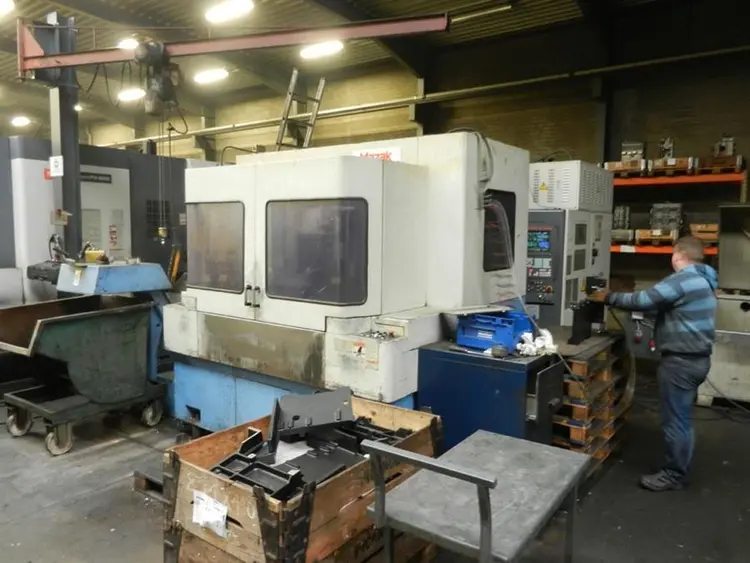 Used MAZAK H500 DOUBLE PALLET 500 X 500MM Horizontal Table Type Boring Mills BE | Apt International N.V #361938