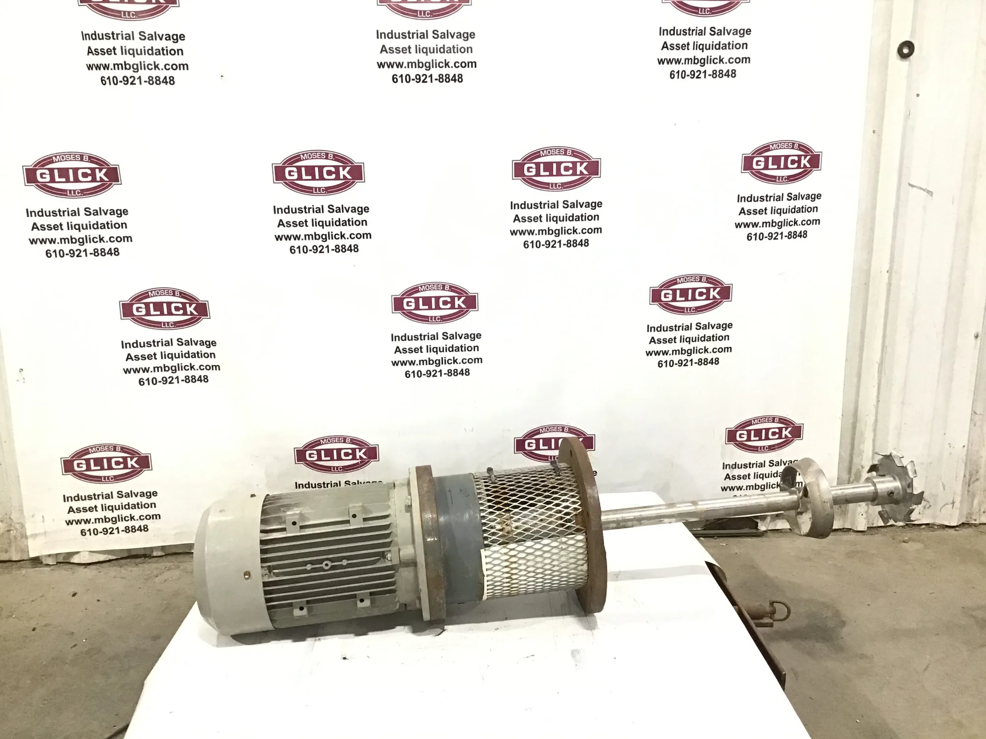 Sanya E050-75 Mixers 1000 RPM 5HP 6P w/Electric Motor 4kW