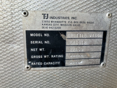 Cline Shuttle Wagon Rail Car Mover; 1,300 Ton Capacity; 3208 Cat, #2900