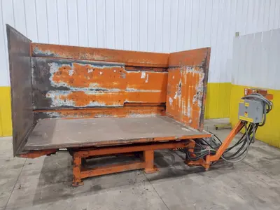 CHERRY INDUSTRIAL HYDRAULIC PALLET INVERTER / FLIPPER: STOCK #23522
