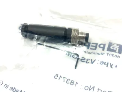 V3S-GM, 183715 | Pepperl+Fuchs V3S-GM Straight Field Attachable Connector 3-Pin 183715 - New