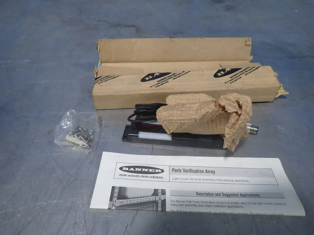 New | in-Stock BANNER PVA100P6RQ Photoelectric Sensors Ohio US | HGR 24 #872912
