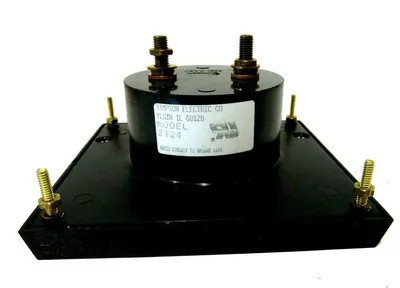 NEW SIMPSON MODEL 2124 PANEL METER 0-5 DCA