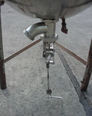 USED GROEN 60 GALLON AGITATED KETTLE 60 GALLON KETTLE
