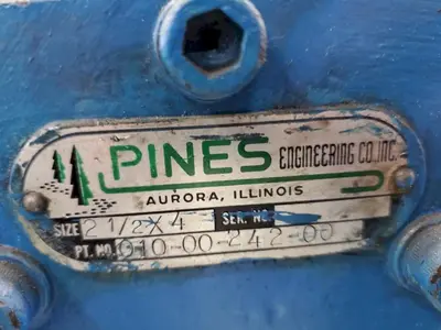 2.5" TELEDYNE PINES HORIZONTAL HYDRAULIC TUBE BENDER. STOCK # 0641823