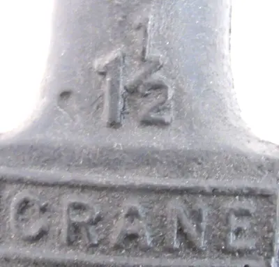 NEW CRANE 488-1/2 GATE VALVE 1-1/2"