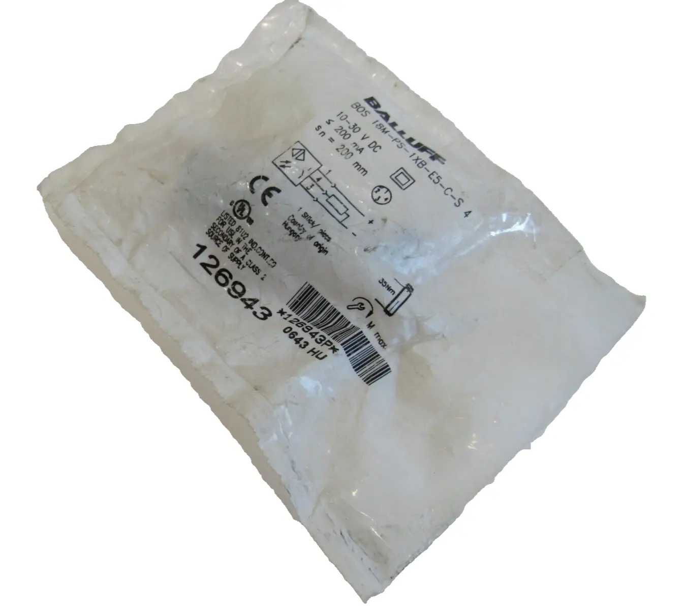 NEW BALLUFF BOS-18M-PS-1XB-E5-C-S4 SENSOR BOS18MPS1XBE5CS4