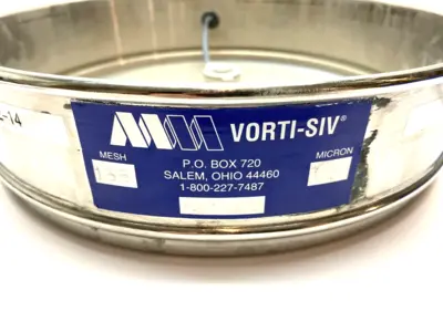 Used Vorti-Siv Stackable Sieve Micron Mesh Filter Sieves & Sieve Shakers Michigan US | Maverick Industrial Sales #1462734