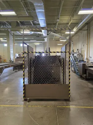 USED ALLEGHENY SHREDDING SYSTEM WITH BALER SHREDDING SYSTEM