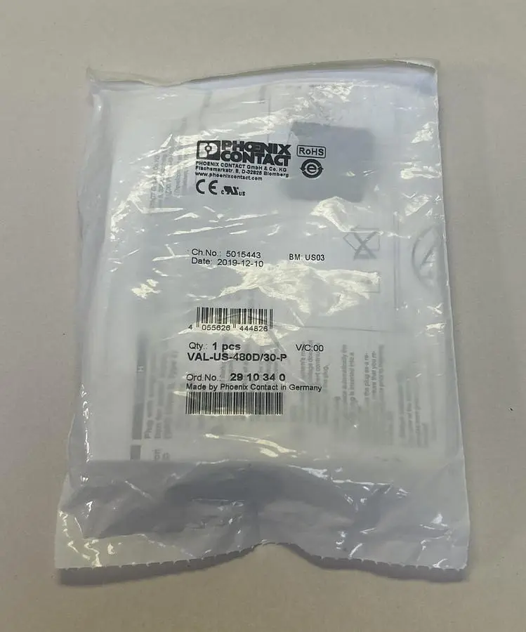 Used PHOENIX CONTACT VAL-US-480D/30-P Miscellaneous Equipment (Electrical & Power) Ohio US | Surplus Asset Holdings #1289417