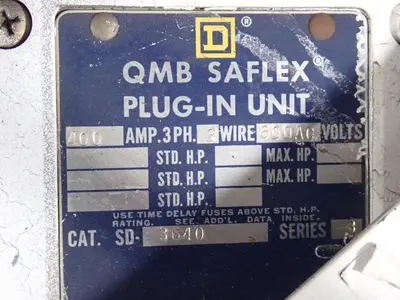 USED SQUARE D SD3640