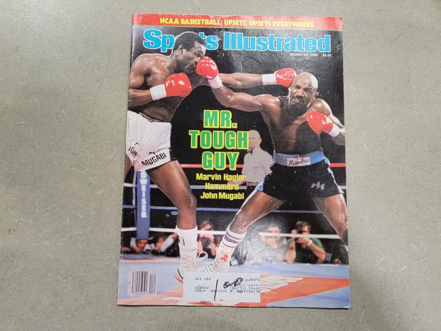 USED SPORTS ILLUSTRATED MARCH 24, 1986