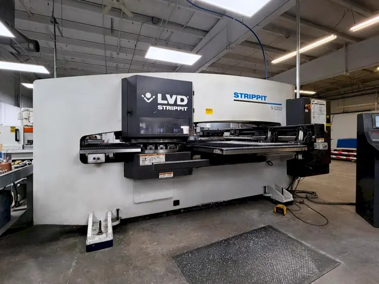 Used 2013 LVD STRIPPIT S-1212 Turret Punches Illinois US | Machine Factory Outlet #1262722