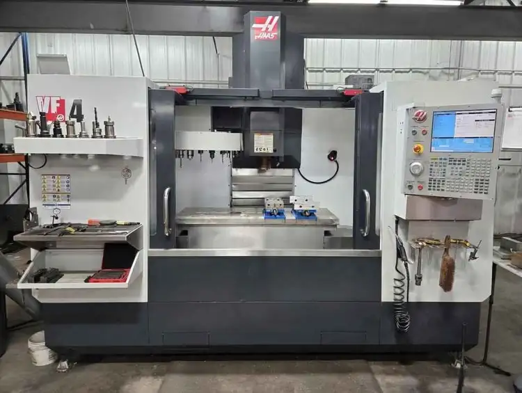 Used 2014 HAAS VF-4 Vertical Machining Centers Ohio US | Toolquip, Inc. #910113