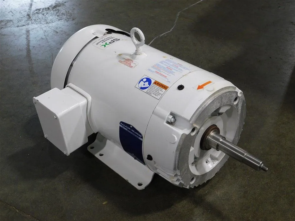 Baldor Reliance JMEWDM3711T Super E Washdown Duty Motor 10HP 208-230/460V Used