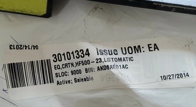 NEW Liftomatic HF500-23