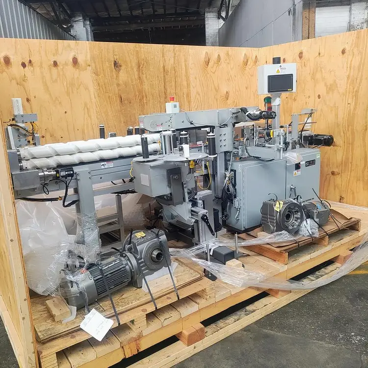 Used LSI FRONT AND BACK LABELER WITH INTEGRATED HOLD DOWN _UNKNOWN_ Labelers | Save on Equipment #420600