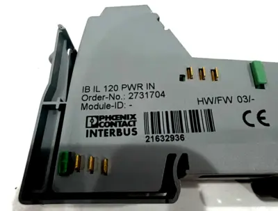NEW PHOENIX CONTACT IB IL 120 PWR IN TERMINAL MODULE 2731704 IBIL120PWRIN