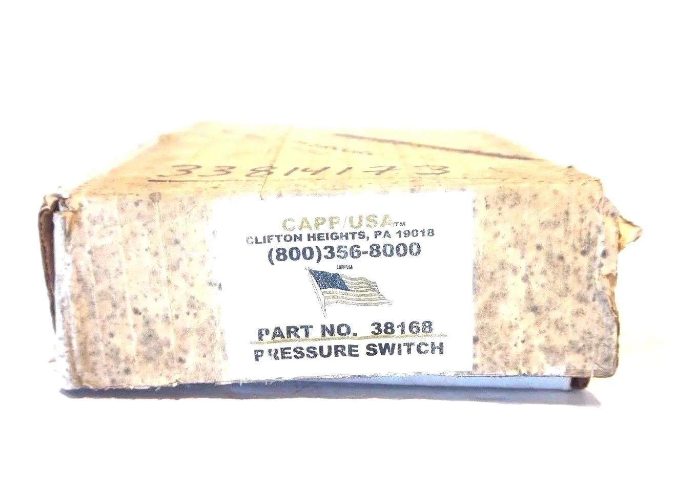 NEW CAPP USA 38168 PRESSURE SWITCH