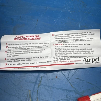 NEW Airpel air cylinder AC 1250-4 max pressure  0.7 MPa Fast Shipping!