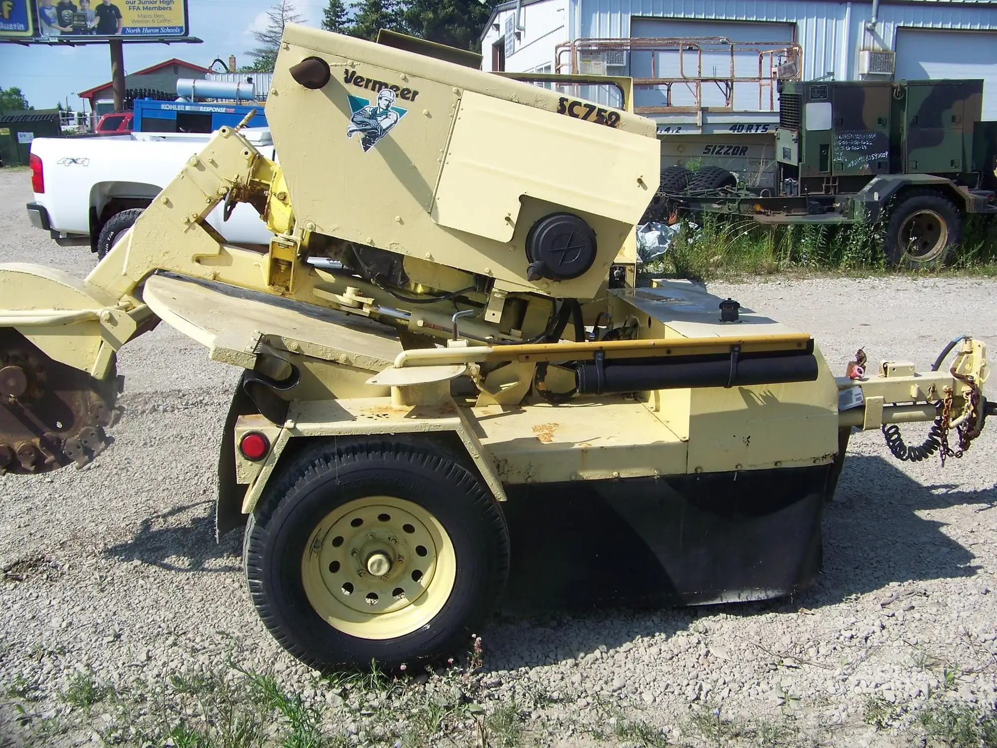 Used 2003 VERMEER SC752 Stump Grinders Michigan US | NAS Sales #1557817