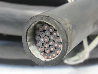 Kowa Denko 10-37 10AWG 37 Conductor Wire Robotic Cable 42'
