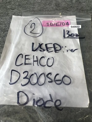 Used Cehco D300S60 Misc Electrical & Power Parts California US | Davliegogo LLC #1719227
