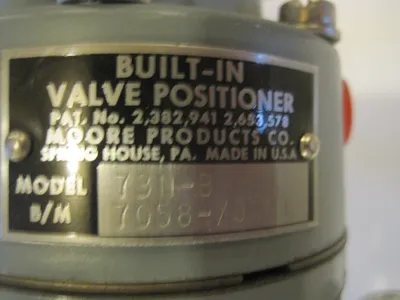 NEW ITT DIA FLO 015-0000-03225-00R CPW175 VALVE WITH 73N-BPOSITIONER
