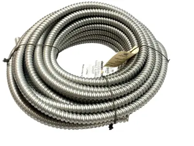 USED ELECTRI-FLEX FLEXIBLE CONDUIT 1/2" ALUMINUM 100FT