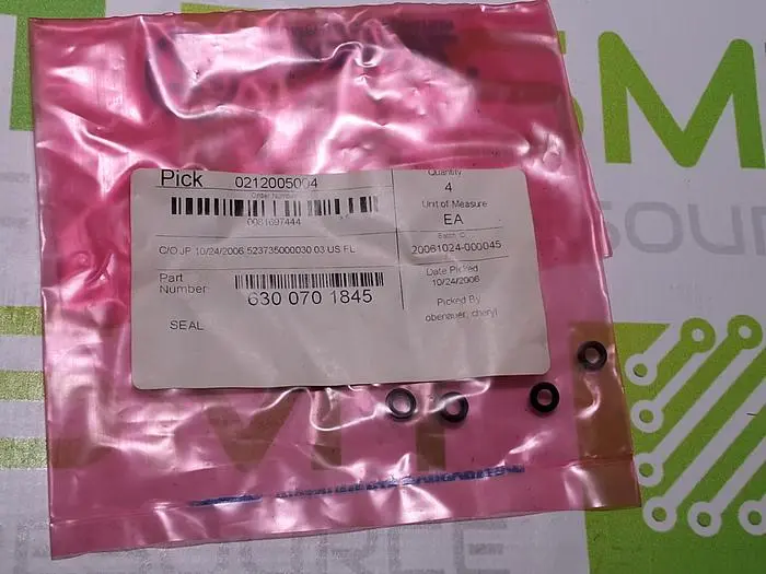 UNIVERSAL INSTRUMENTS 6300701845 SEAL LOT OF 4 - NEW