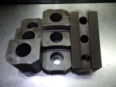 H&R 3/32" 2 Step Reversable Hard Jaw Set QTY3  BB-630-RJ (LOC972B)