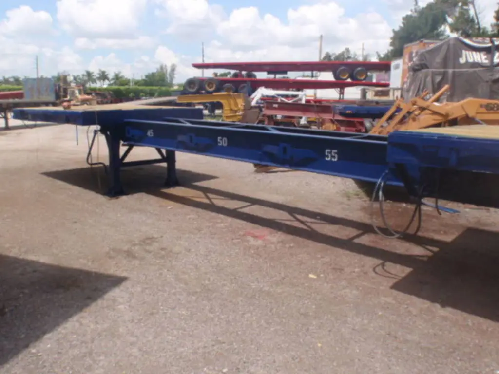 Used FRUEHAUF EXTENDABLE FLATBED TRAILER Flatbed Trailers Florida US | USA Transequipment #1542621