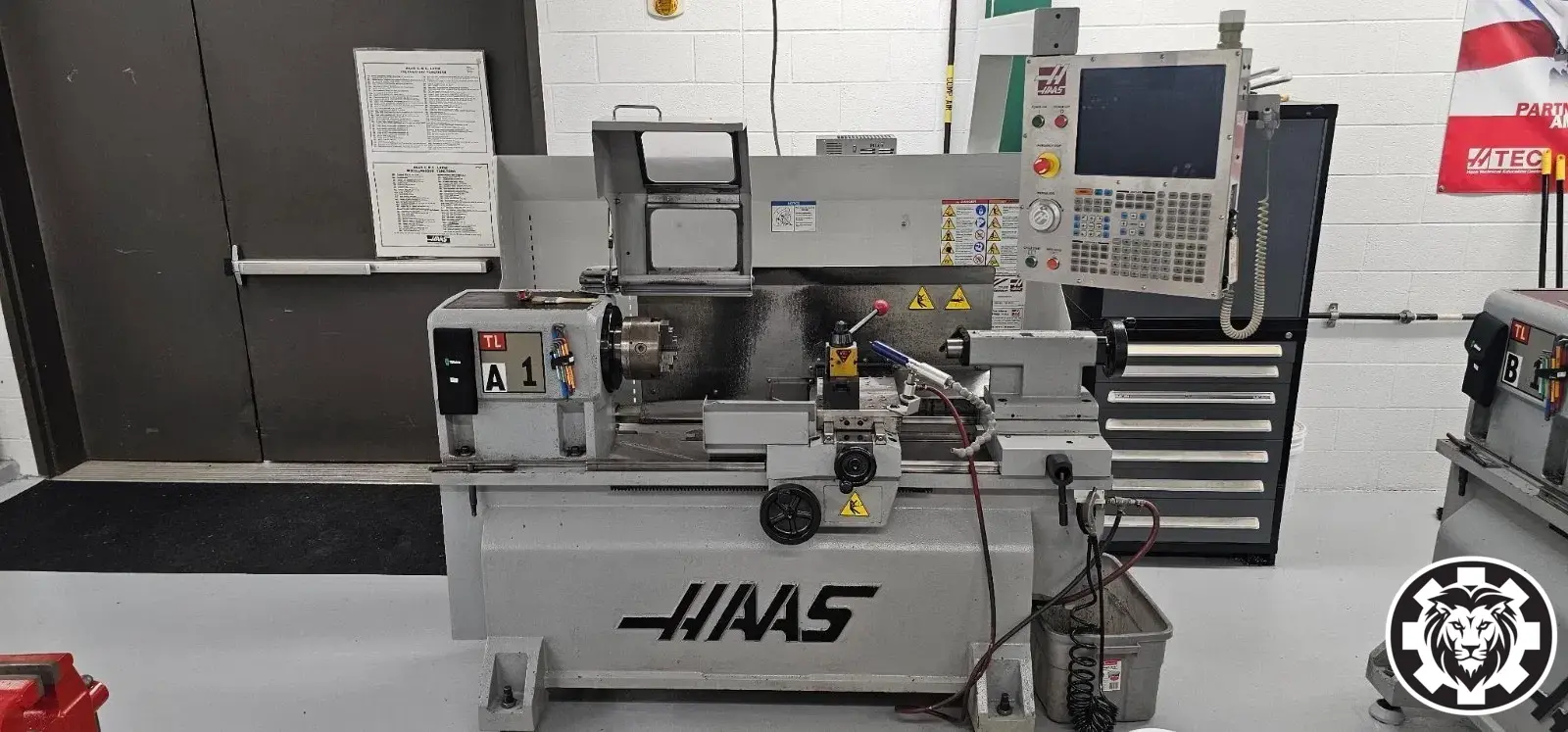 Haas TL-1 CNC Lathe, 2009 – 8" Chuck, Tailstock