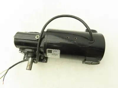 Bodine 32A5BEPM-5F Gearmotor 1/8Hp 130VDC 20:1 Ratio 125 RPM LH Output 5/8"Shaft