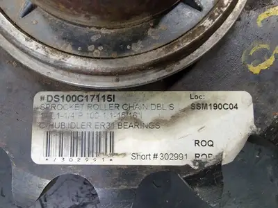 Roller Idler Chain Sprocket DS100C17115I