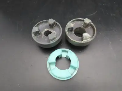 Magnaloy Model 400 Flex Coupling Hub Aluminum 1-5/8" & 1" Bores With Keyway