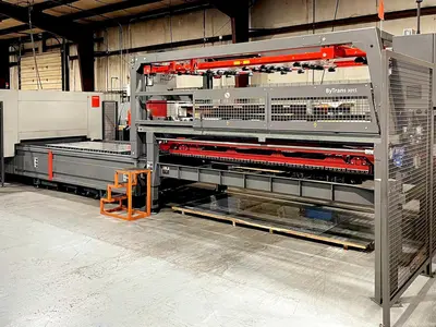 Used 2017 BYSTRONIC BYSMART FIBER 3015 Laser Cutters Illinois US | Machine Factory Outlet #1262743