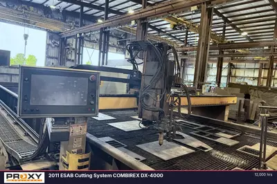 Used 2011 ESAB CUTTING SYSTEM COMBIREX DX-4000 Plasma Cutters Louisiana US | Proxy Equipment #1425965