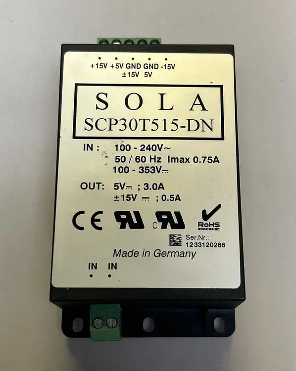 Used EMERSON SCP30T515-DN,, SCP30T515-DN Miscellaneous Equipment (Electrical & Power) | Surplus Asset Holdings #1194967
