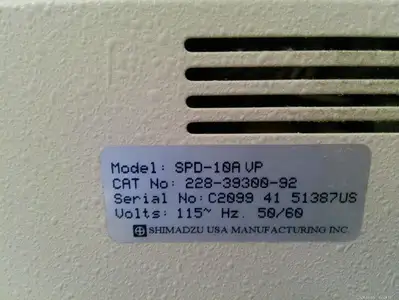 Shimadzu SIL-10 VP HPLC Auto Injector, Liquid Chromographer, UV-VIS System