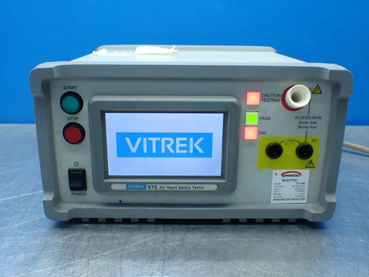 Used VITREK V70 High Voltage Testers Ohio US | HGR 24 #754638