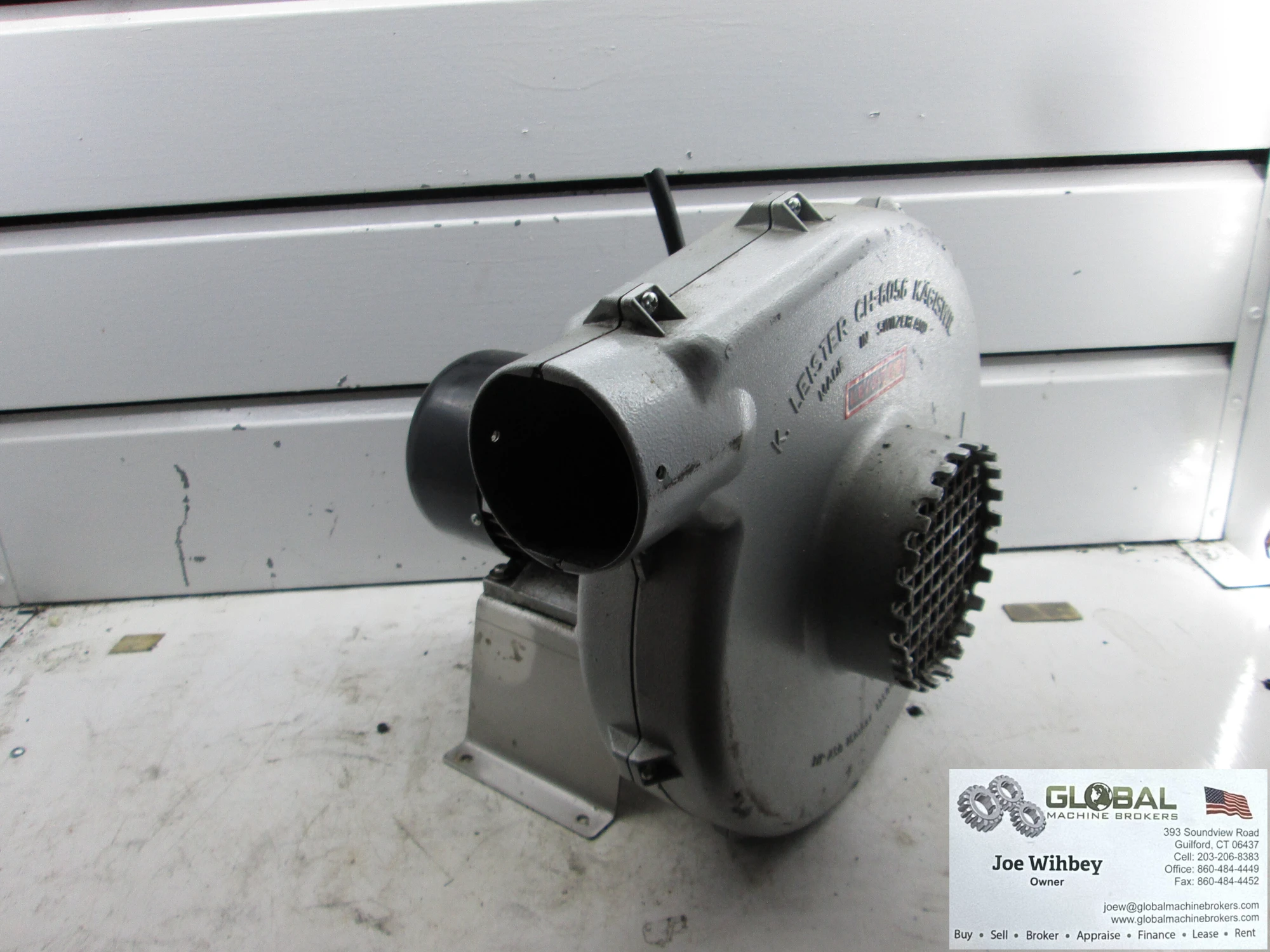 Leister G71B2 Heater Blower w/ Motor Air Blower
