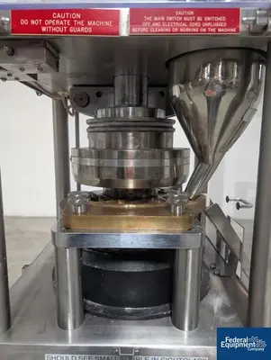USED GlobePharma GlobePharma Mini Tablet Press, Model RSB-4, 10 Station